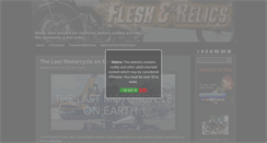 Desktop Screenshot of fleshandrelics.com